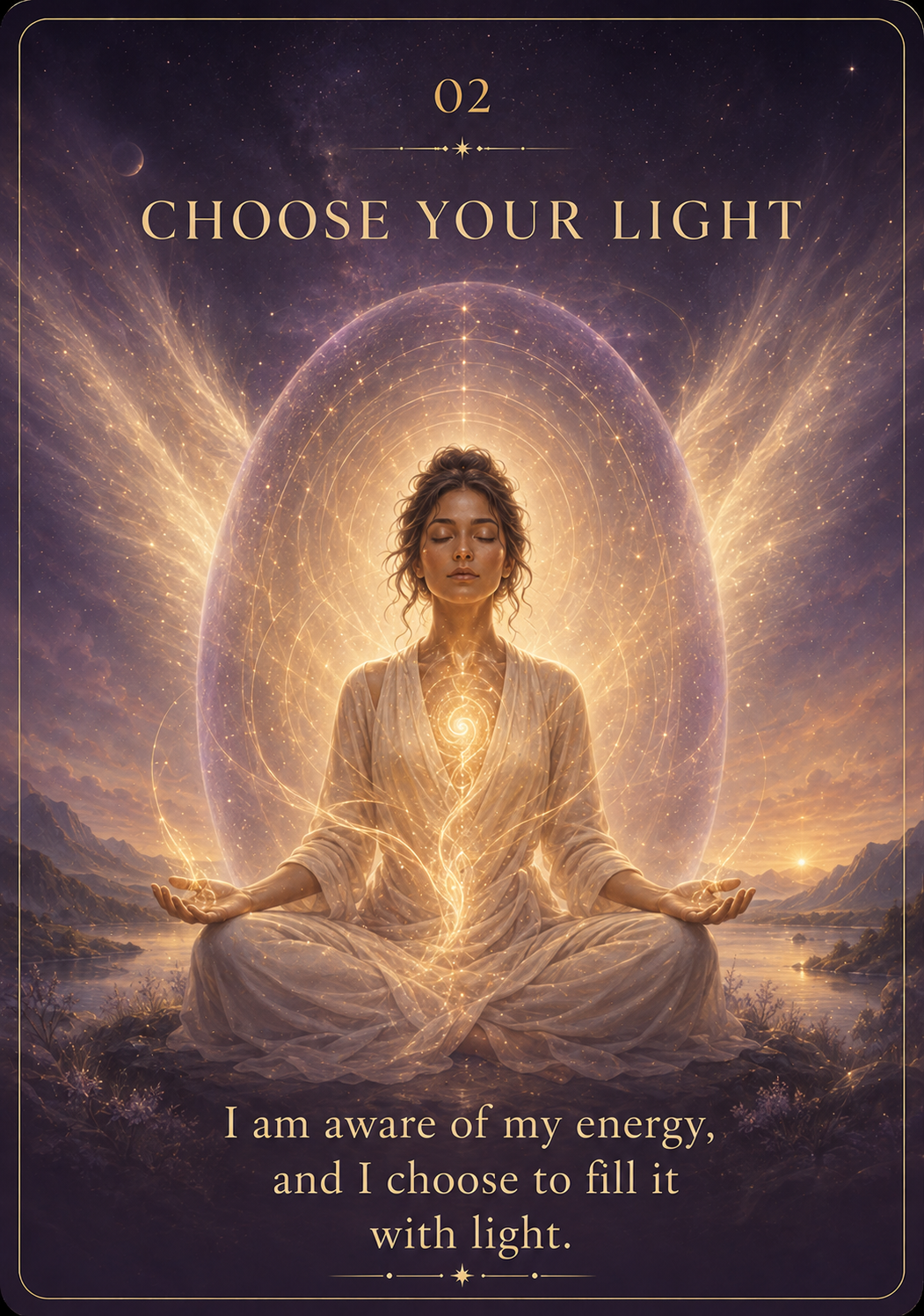 Heal card 02, Choose Your Light