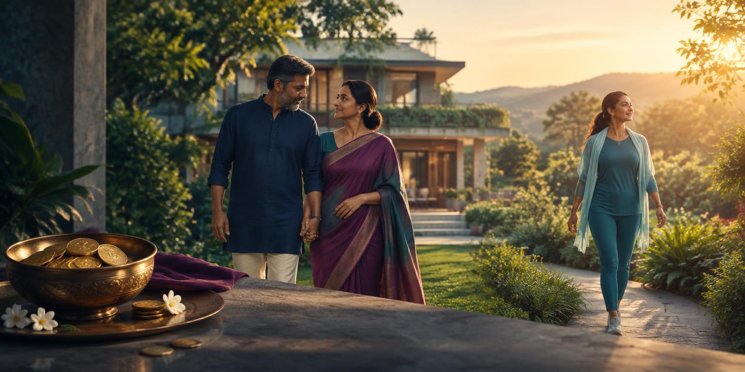 Aspirations of prosperity, a beautiful home, a loving relationship, health and happiness